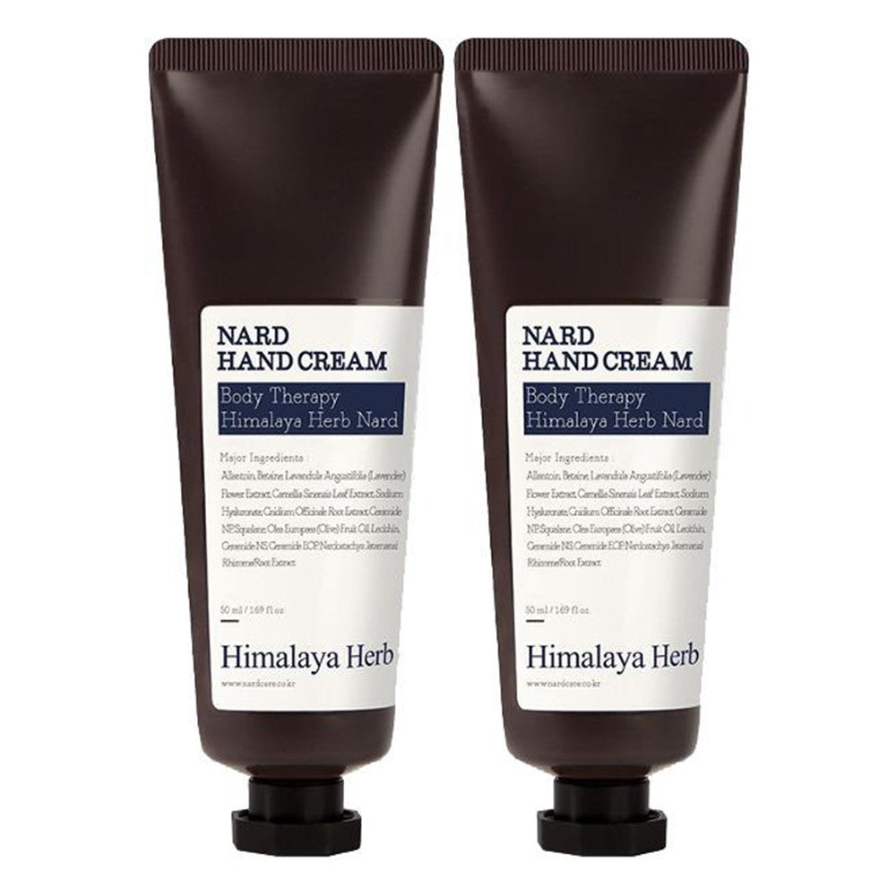 Nard Hand Cream Lavender Musk Deep Moisture to The Skin 1.69Oz (50ml), Pack of 2